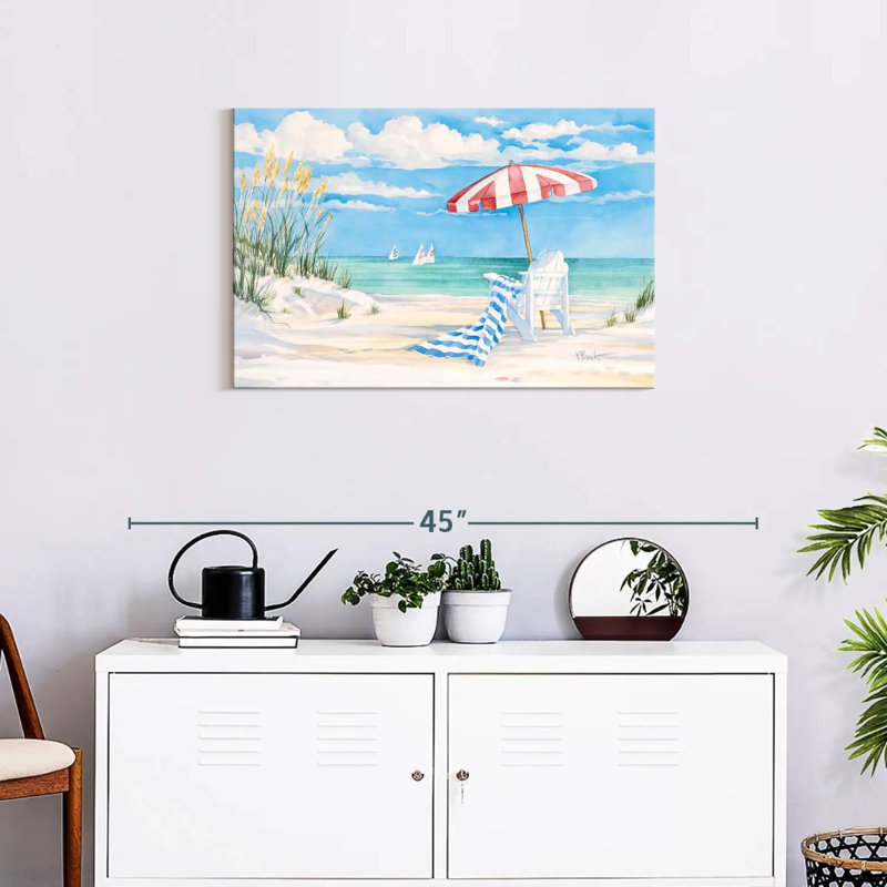 Gillard Beaches de Floride, H 20 po x l 30 po