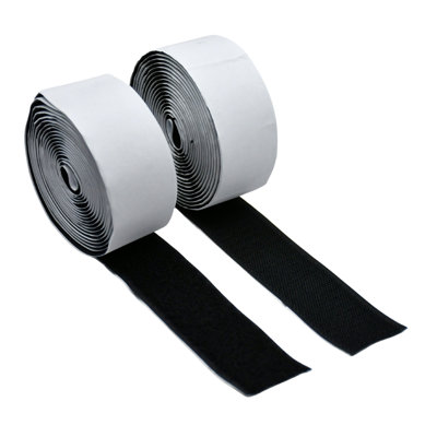 10'x1.5" Adhesive Hook and Loop Roll 1/pk