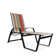Holna Outdoor Rust-Resistant Metal Chaise Lounge
