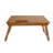 Timber Valley Adjustable Bamboo Laptop Desk, Foldable Bed Tray Table with Tilting Top & Storage Drawer