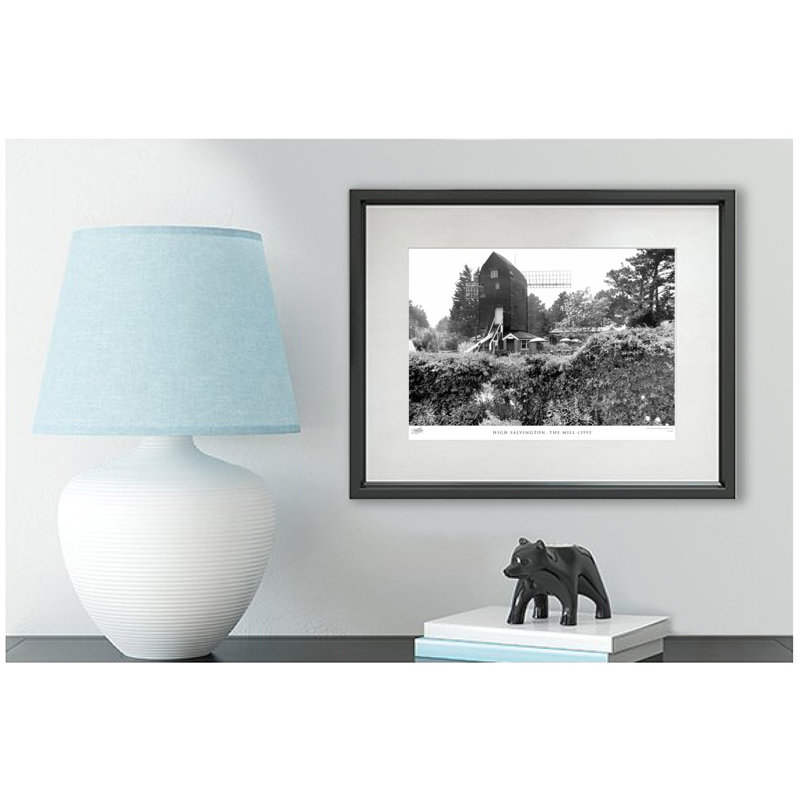 High Salvington, the Mill C1955 1 Piece Single Picture Frame Wall Art, 28cm H x 36cm W x 2.3cm D