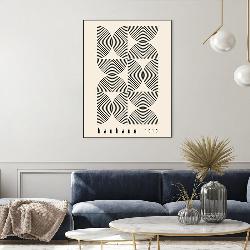 «Bauhaus 1919», toile encadrée, H 24 po x l 18 po