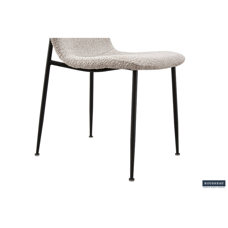 Alice Upholstered Dining Chair, Beige