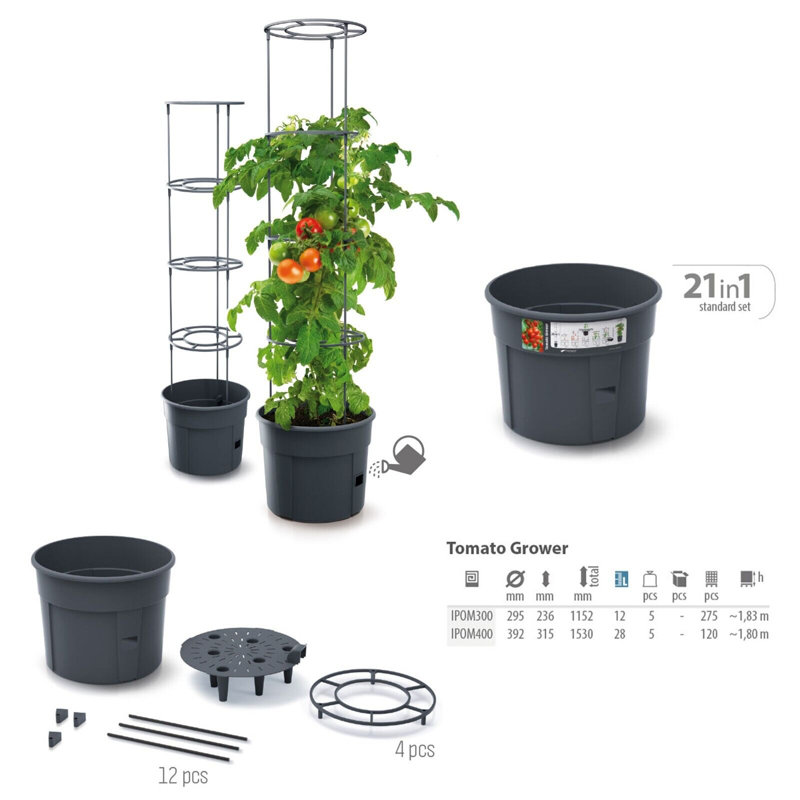 Bavly Plant Support, 115.2cm H x 29.5cm W x 23.6cm D