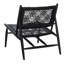 Chaise d'appoint à dossier tissé Kazbah-1960587202