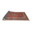 Tapis oriental en laine rouge-1257643238