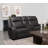 Jilissa Upholstered Track Arm Motion Loveseat Grey