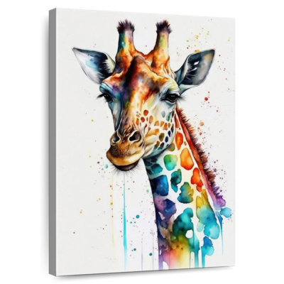 Brampt Giraffe Watercolor