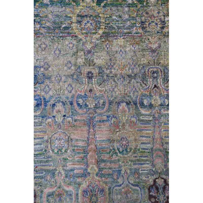 Silk Treasures One-of-a-Kind Runner 3' X 8'9" Area Rug