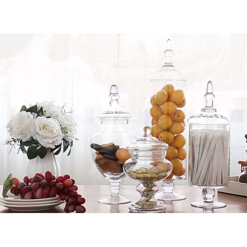 Glass Jar - Set of 4