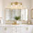 3 - Light Dimmable Bathroom Vanity Light With Tulip-Shaped Glass Shade-724852407-724852393-724852396