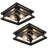  Farmhouse Flush Mount Ceiling Light