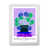 White Framed