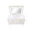 Commode Genoa G05790-D (sans miroir), blanc scintillant