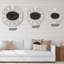 Minimal Geometric Lines and Circle III - Horloge murale moderne-59914435