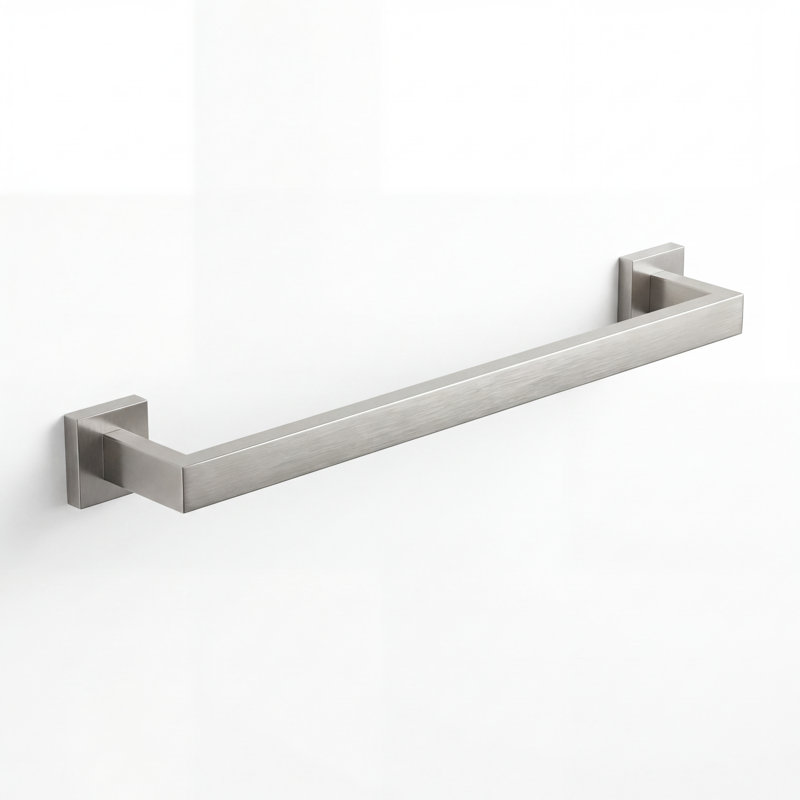 Barre à serviettes murale 23,62 po, Nickel brossé