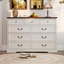 Commode de rangement classique à 9 tiroirs-1854233717