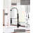Single Handle Spring Pull Down Kitchen Faucet-17114969-24425608