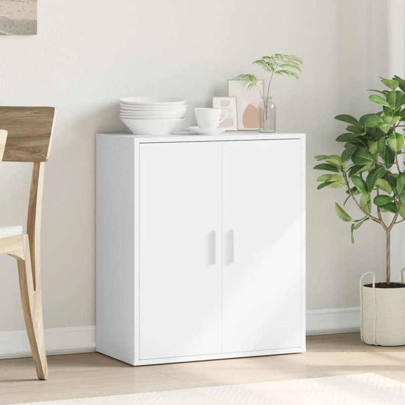 Ozeal 79cm Sideboard, White