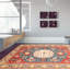 Tapis bleu clair Finest Ghazni 8 pi 7 po x 12 pi 3 po