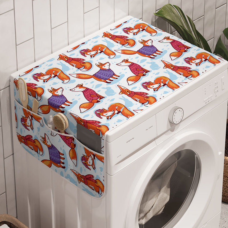 Machine à laver East Urban Home Fox en paquet de 2 47 po x 18,5 po