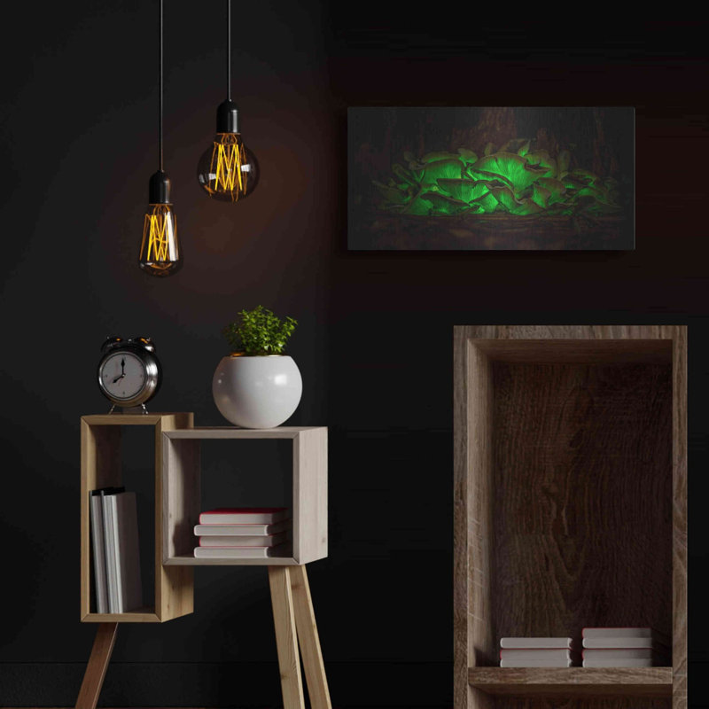«Emerald Boom» par Luxe Metal Portfolio, H 12 po x l 24 po