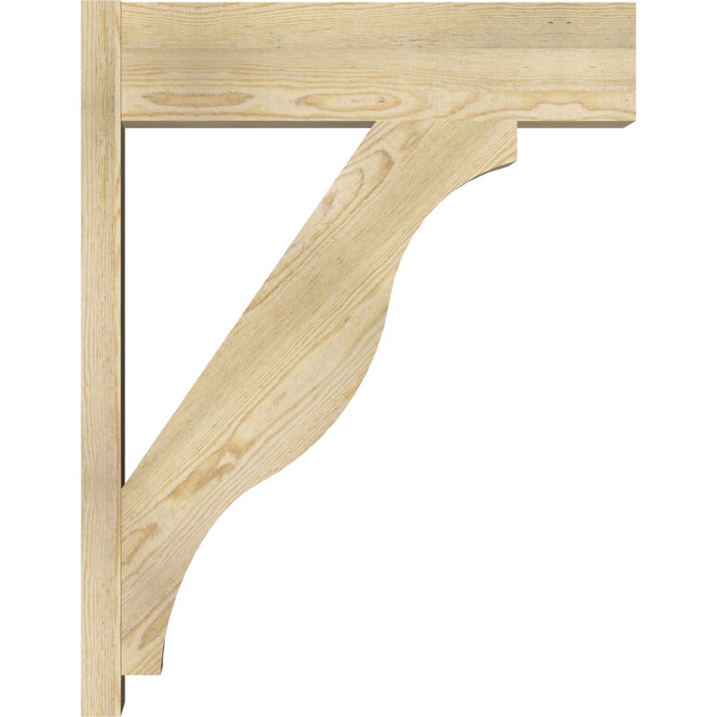 Jeu de blocs Funston, 8" W Douglas Fir (Rough Sawn), P 28 po x H 36 po