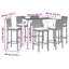 Patio Dining Set with Rectangular Table-1921967176-1921967182