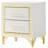 Coughlin Beige 4-Piece Wingback Panel Bedroom Set