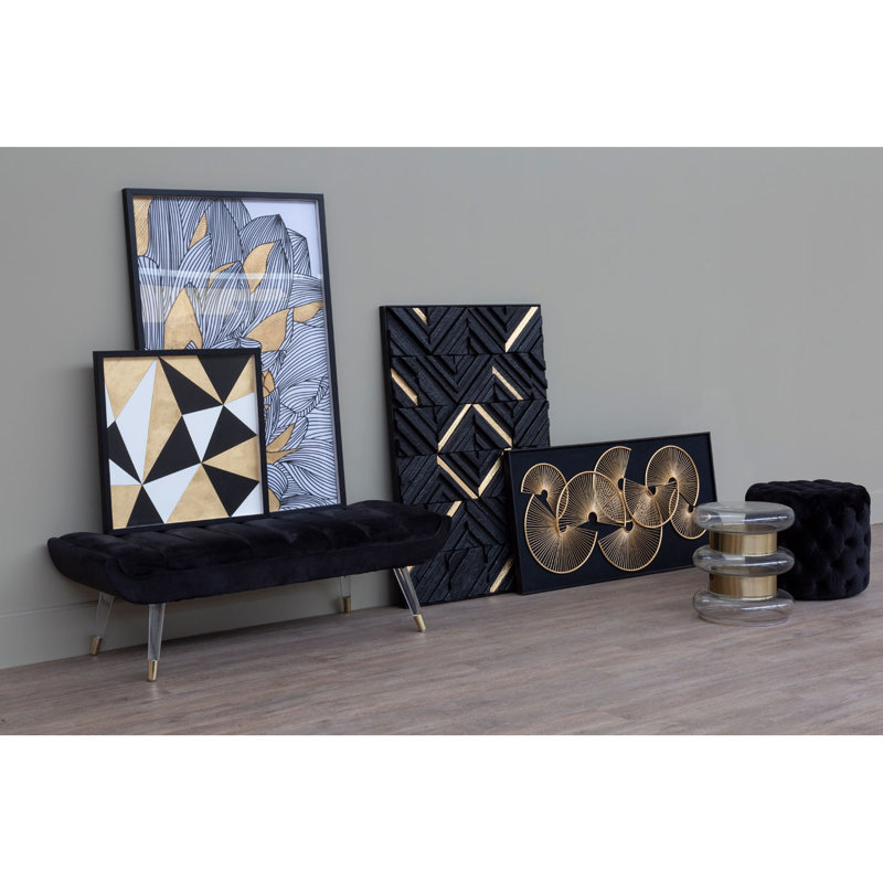 Abstract Wall Decor on Wood