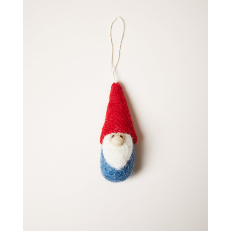 Felted Festive 2.5'' Fabric Holiday Shaped Ornament