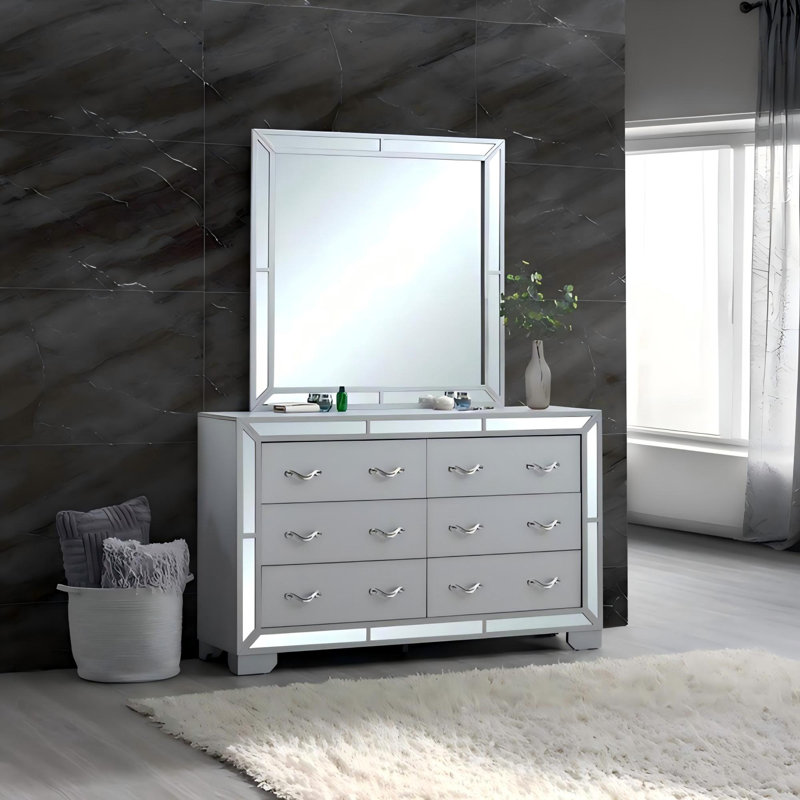 Commode Murry G004800-D (sans miroir), argent