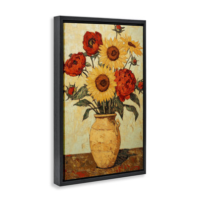 Cadre flottant Rustic Flower, par Petal Prints Design