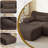 Boneless Chifley L-Shaped Modular Sectional, Cloud Couch with 1 Ottoman-120773659
