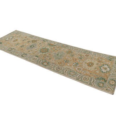 Hand Knotted Geometric Area Rug