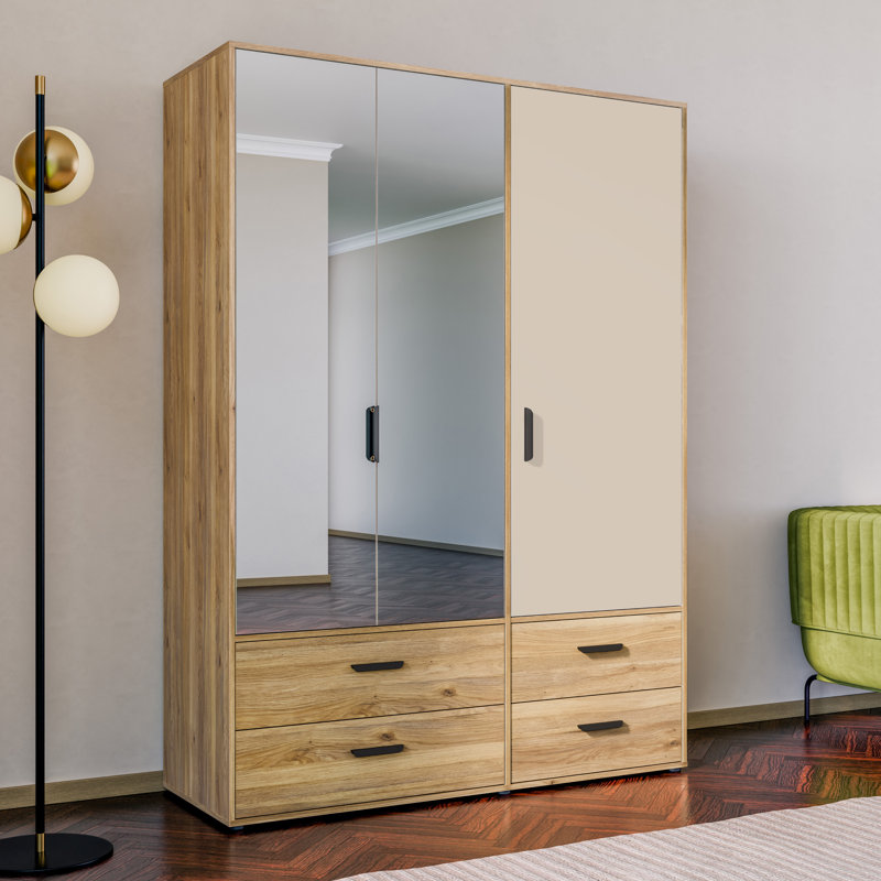 Rajish Manufactured Wood Wardrobe