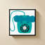 Retro Telephone Blue-895782865-895782875