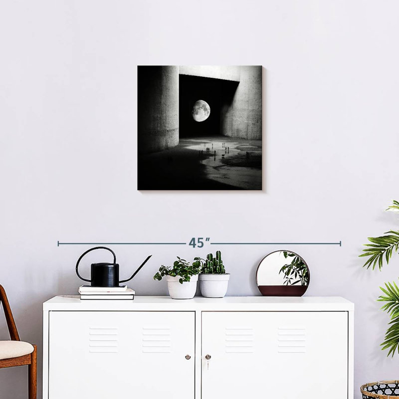 Kelan To The Moon, 20" H x 20" W