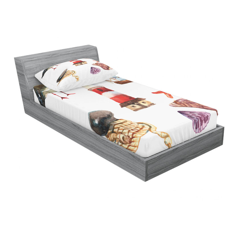 Microfiber Sheet Set, Twin XL Sheet Set with Fitted Sheet