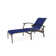 Askar Outdoor Rust-Resistant Metal Chaise Lounge