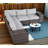 Ayantu Fully Assembled 102'' Wide Outdoor Wicker Reversible Patio Sectional with Cushions-400138910