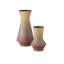 Happy 80'S Red & Yellow Vase Set Of 2