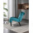 Comfortable Velvet Armless Accent Chair For Various Rooms, Enhancing Interior Style-2122296149