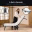 Jay-Be® RE80 Rollaway Folding Guest Bed with e-Fibre Mattress, Single - 360° Castors & Headboard-138003033