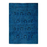 Fine Vibrance One-of-a-Kind 4' 2" X 5' 10" Hand Knotted Area Rug