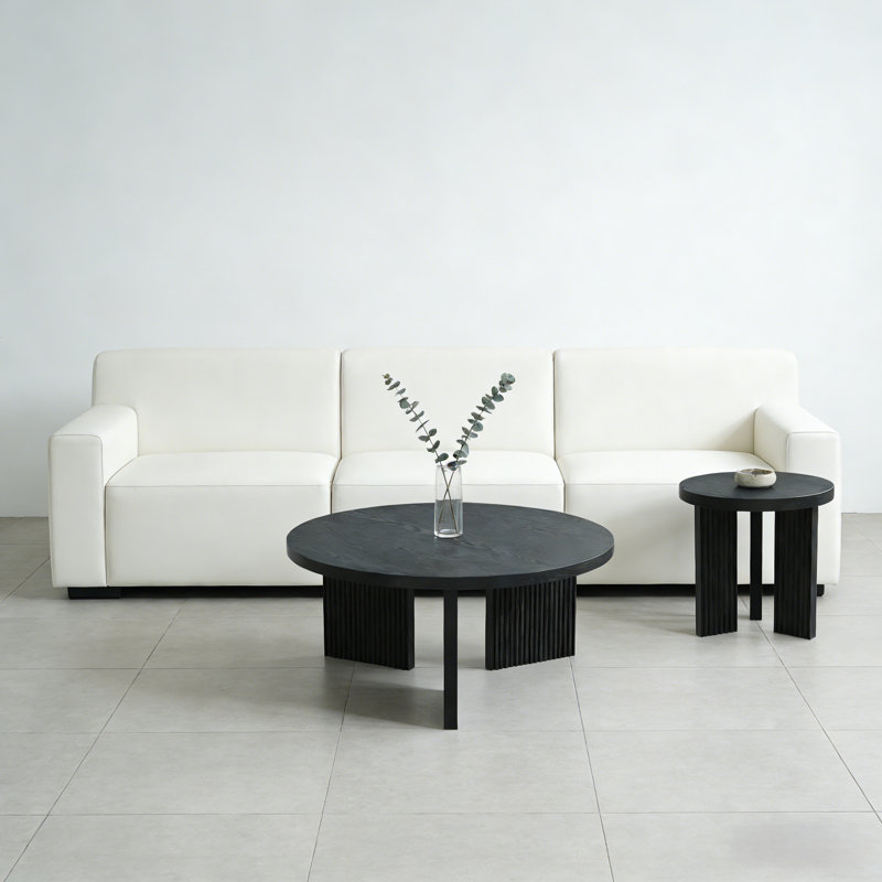 Coffee Table and End Table, Black