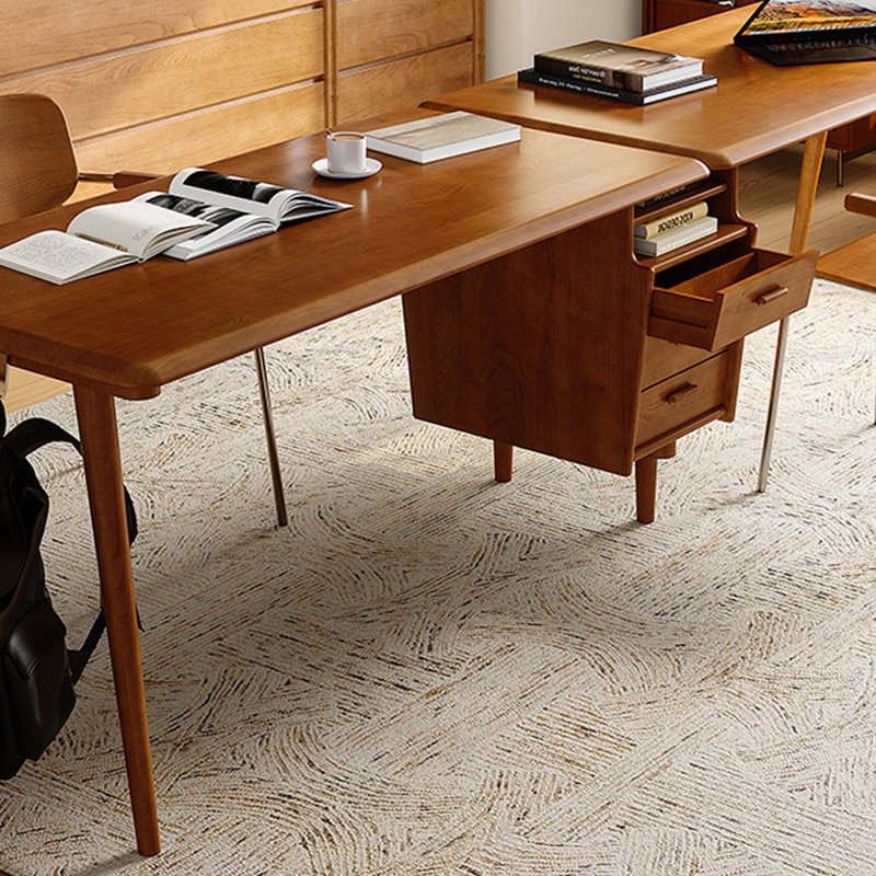 Bureau rectangulaire très pratique et exquis, H 29,52 po x l 94,48 po x P 23,62 po