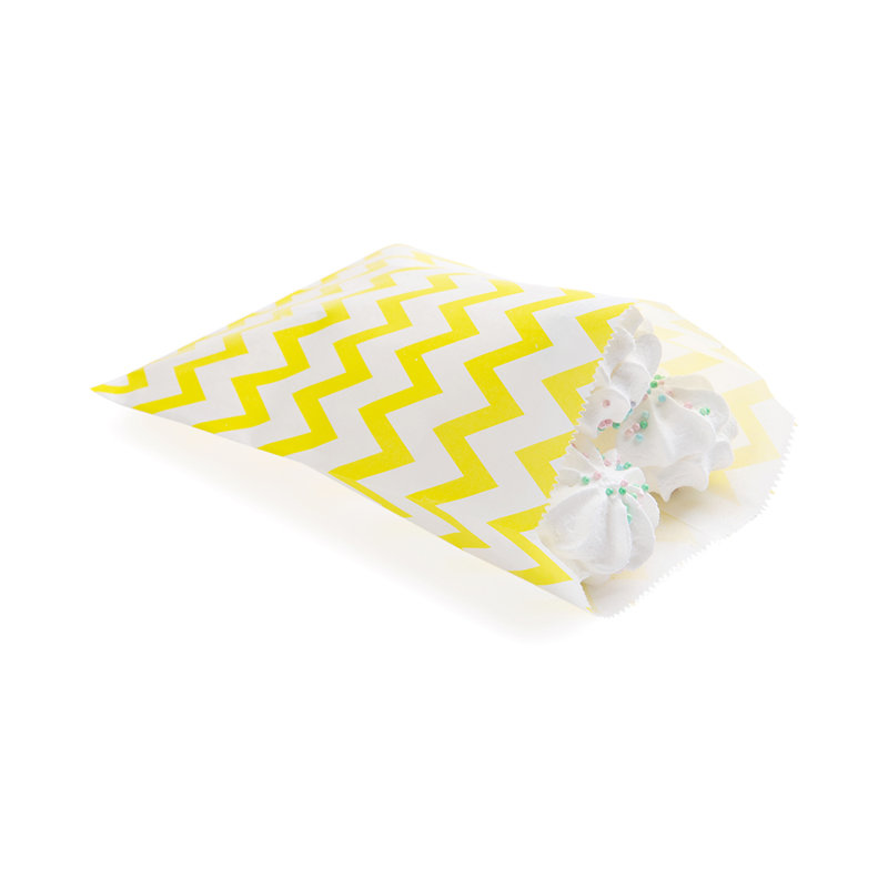 Paper Food Bag, Yellow