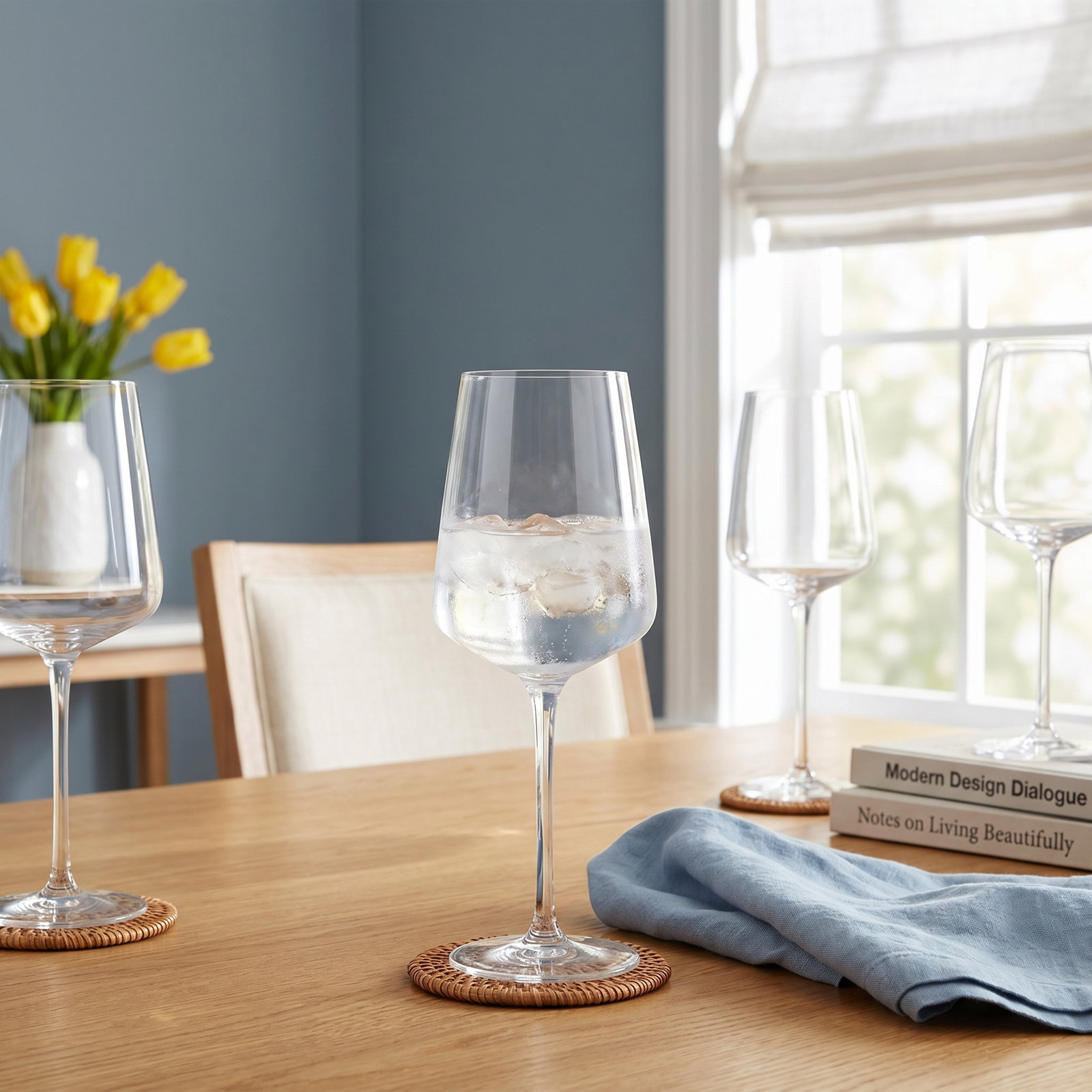 Handmade Red Wine Glass, 18 oz.