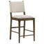 Ensemble de 2 chaises d'appoint Crispin Brown
